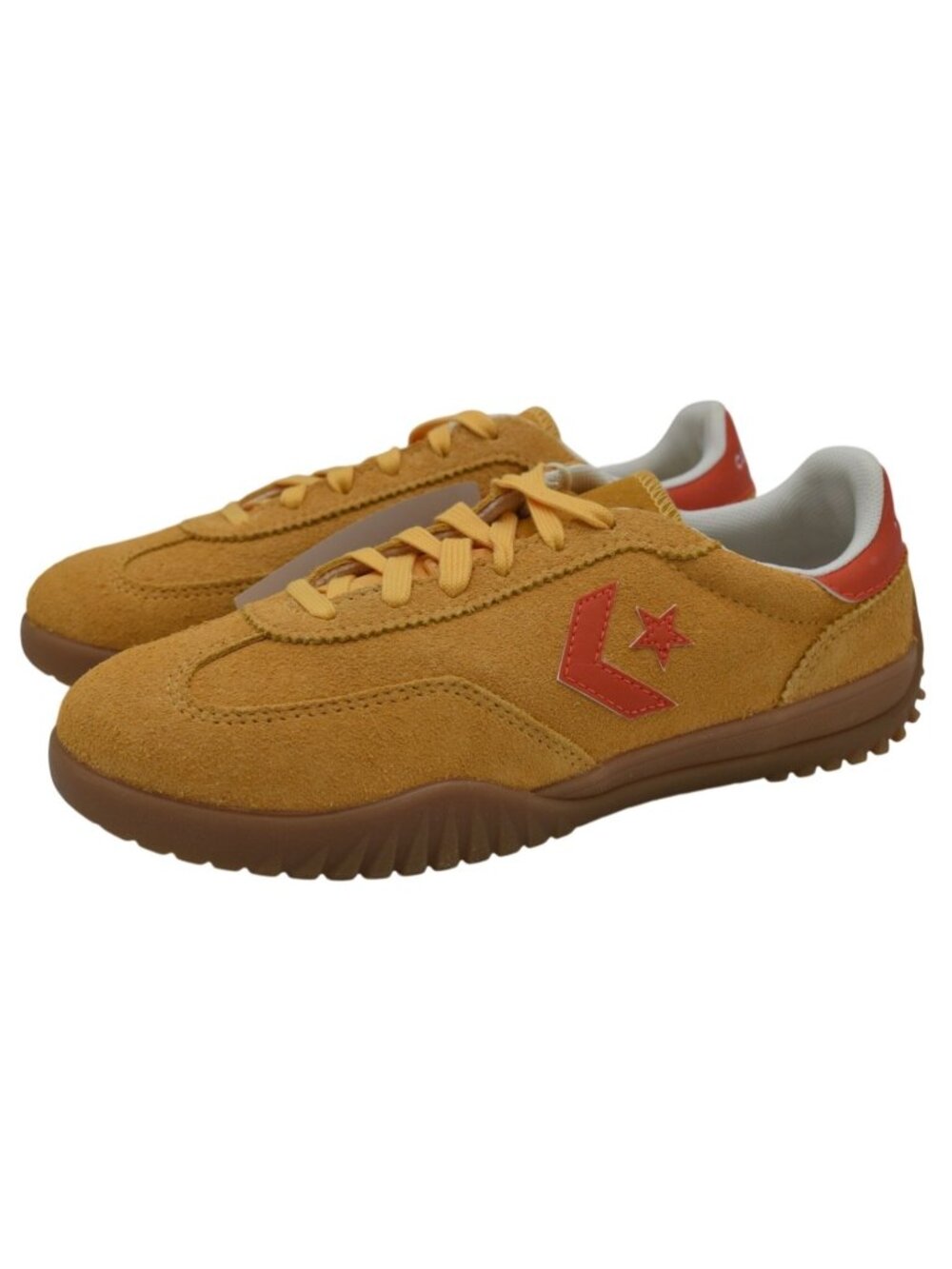 Converse Womens Size 8 Run Star Trainer Orange Red Sneakers Shoes